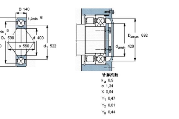 SKF QJ1280N2MA軸承