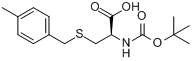 N-叔丁氧羰基-S-（4-甲基苄基）-L-半胱氨酸