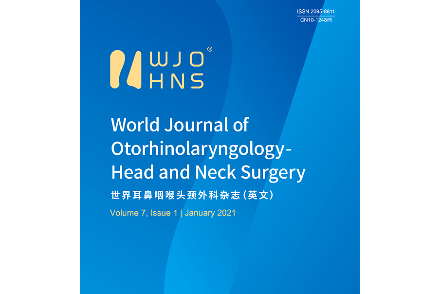 World Journal of Otorhinolaryngology-Head and Neck Surgery