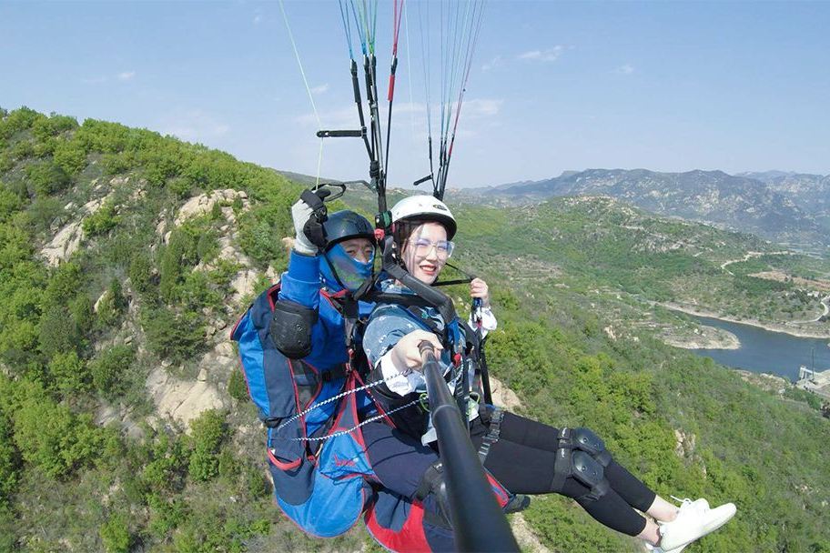 泰山國際滑翔傘飛行基地