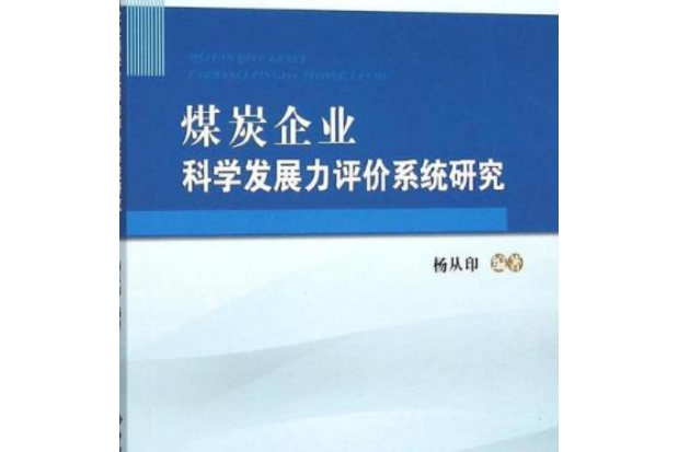 煤炭企業科學發展力評價系統研究