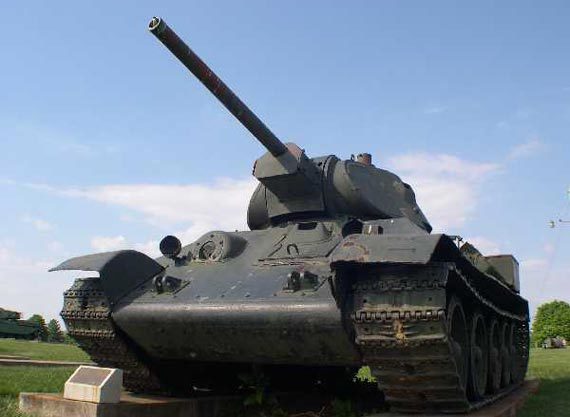 T-34坦克(第二次世界大戰中蘇聯著名坦克)