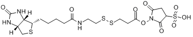 3-[[2-（生物素醯胺）乙基]二硫基]丙酸磺酸基琥珀醯亞胺酯