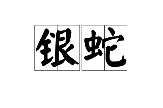 銀蛇(漢語辭彙)