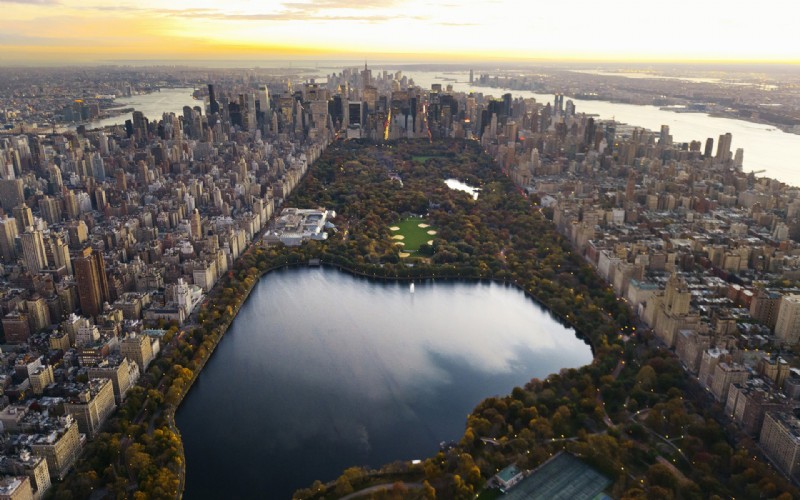 中央公園全景