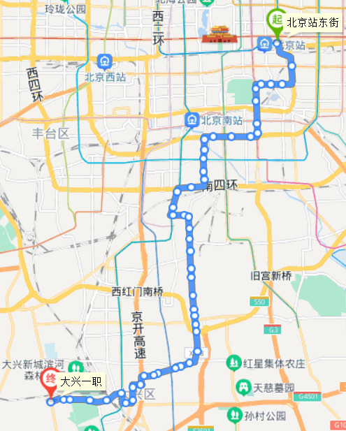 北京公交957路