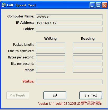 LAN Speed Test