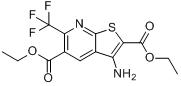 3-氨基-6-（三氯甲基）噻吩[2,3-b]吡啶-2,5-二羧酸二乙酯