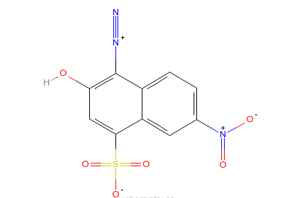 4-偶氮-3,4-二氫-7-硝基-3-氧代-1-萘磺酸