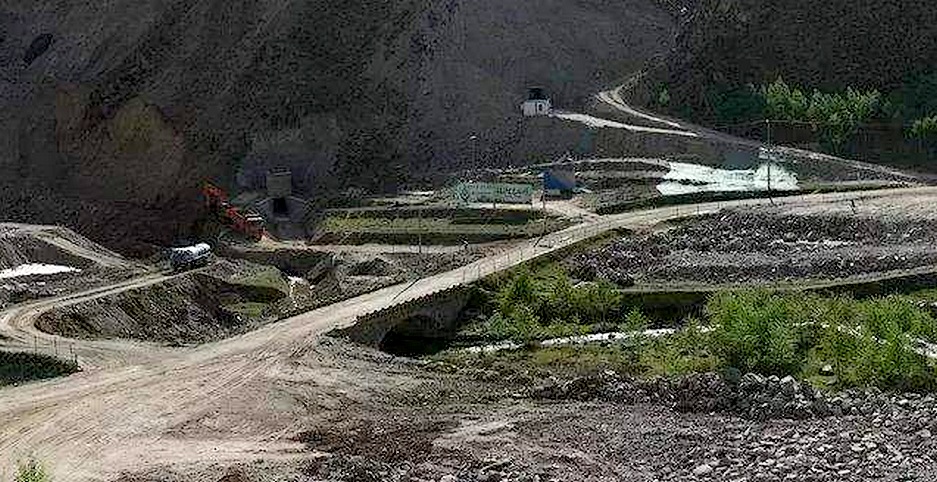 松多水庫建設工地