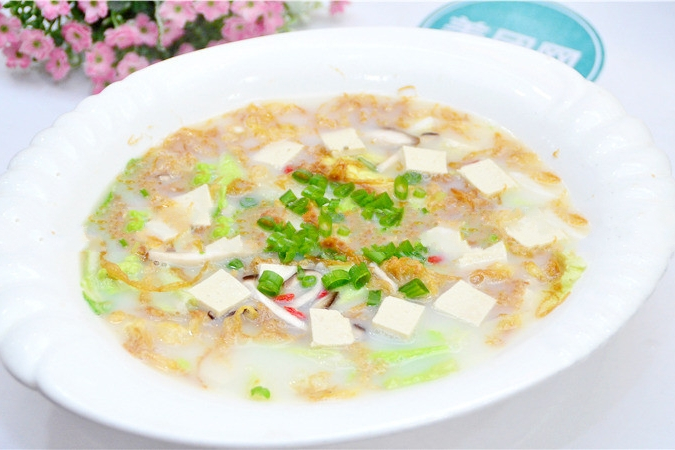 豆漿豆腐湯