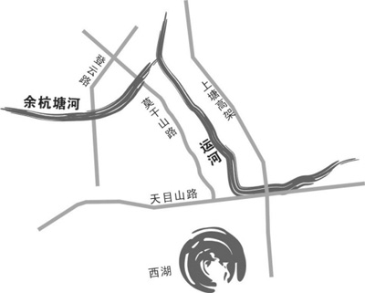 杭州餘杭塘河