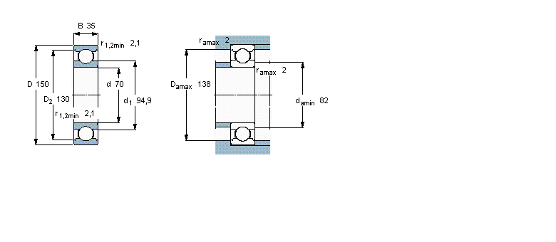 SKF 6314/VA201軸承