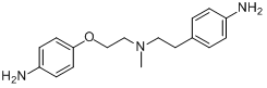 N-甲基-N-（4-氨基苯氧乙基）-4-氨基苯乙胺