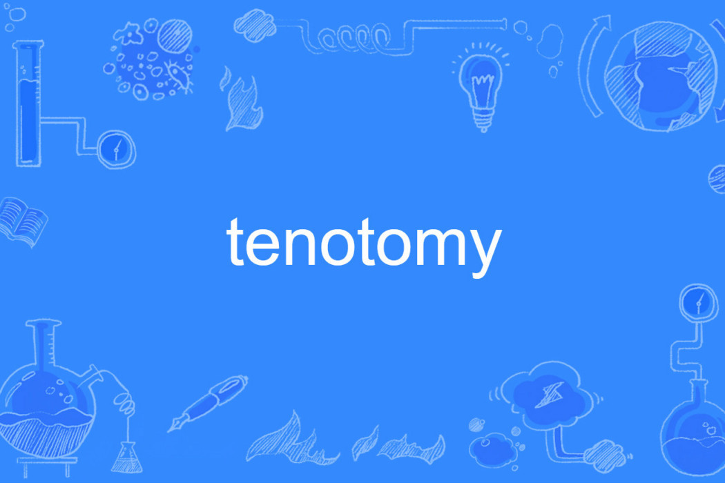 tenotomy