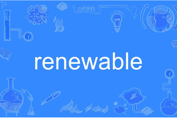 renewable