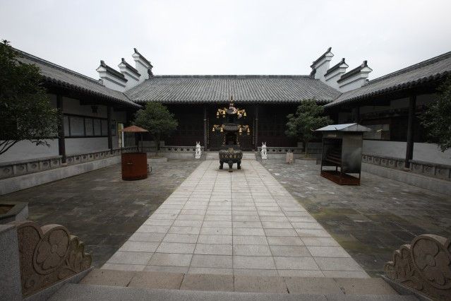 芙蓉西柳塘村劉氏宗祠享堂