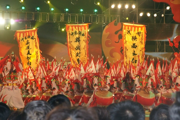 鑼鼓藝術（韓城行鼓）