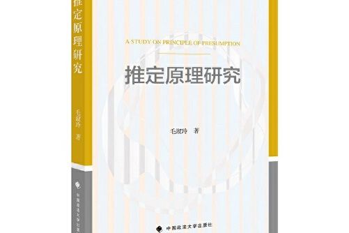 推定原理研究(2020年中國政法大學出版社出版的圖書)