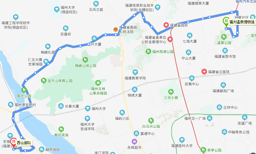 福州公交53路