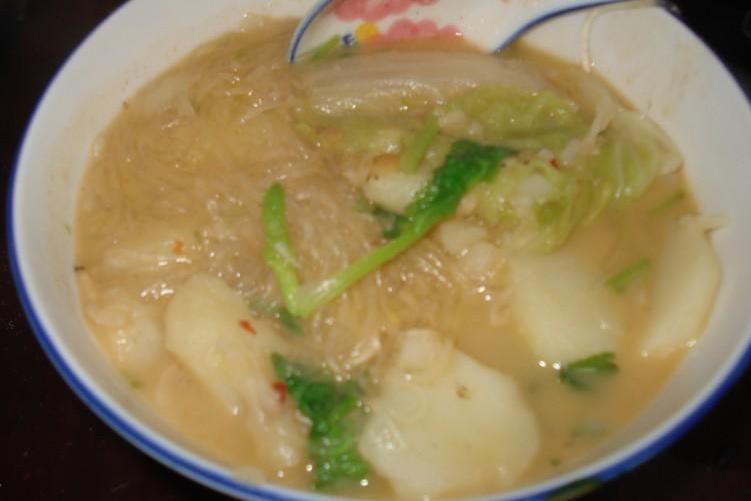 土豆冬粉湯