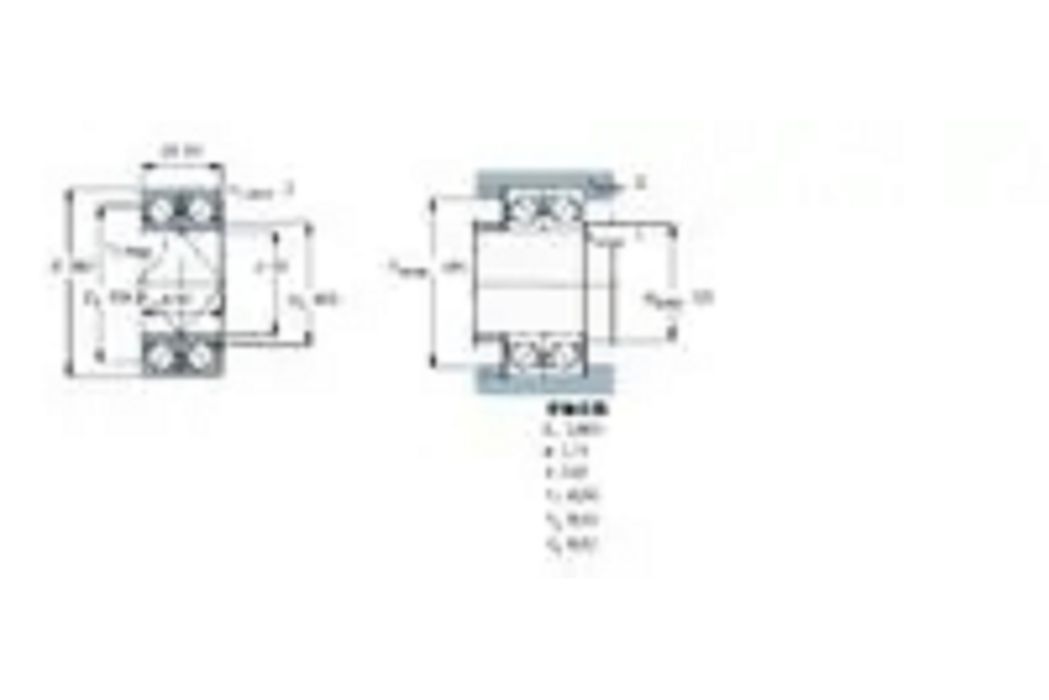 SKF 2*7218BECCM軸承