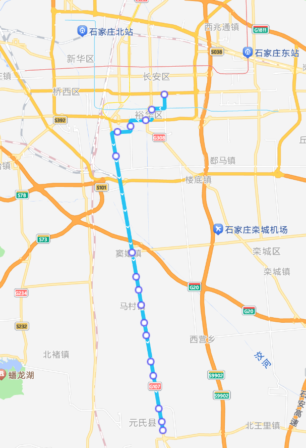 石家莊公交1001路