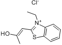 3-乙基-2-（2-羥基-1-丙烯基）苯並噻唑氯化物