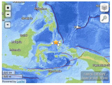 11·15印度尼西亞海域地震