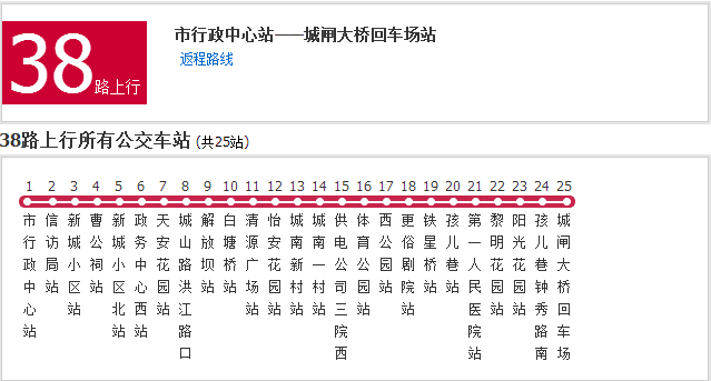 南通公交38路