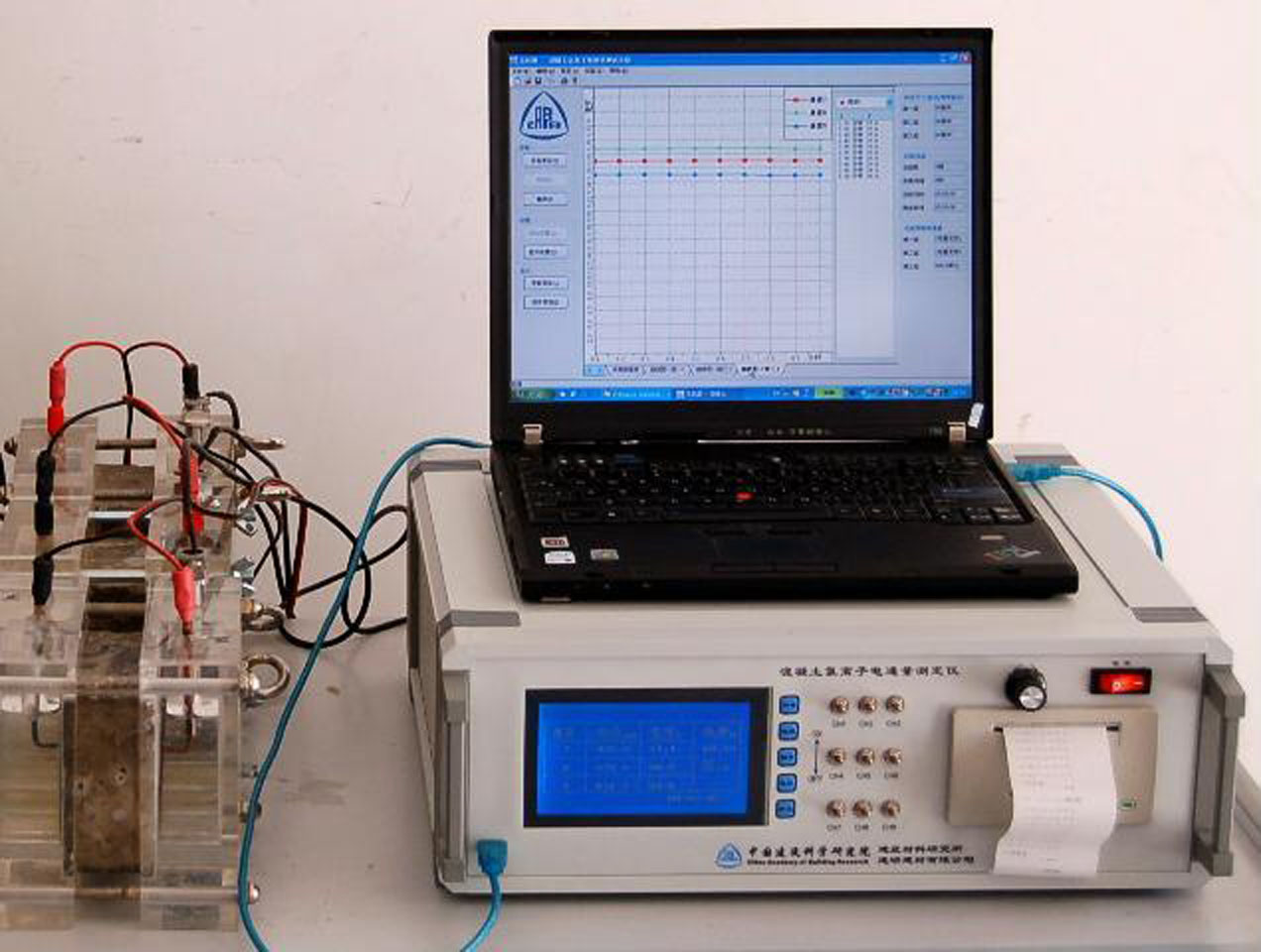混凝土氯離子電通量測定儀