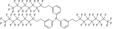 三[3-（1H,1H,2H,2H-全氟癸基）苯基]膦