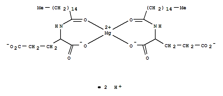 (T-4)-雙[N-（1-十六烷基醯基）-L-谷氨酸(2-)-N,O1]鎂