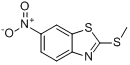 2-（甲基硫代）-6-硝基-1,3-苯並噻唑