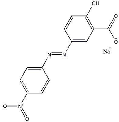 茜黃素R 結構式