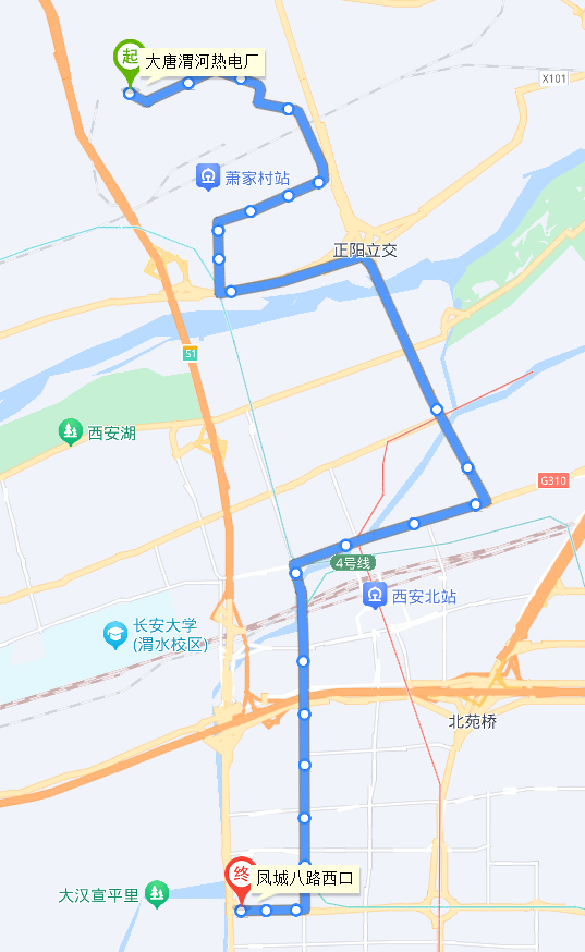 西鹹公交841路