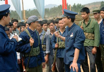 自衛反擊戰前線表演《神話破滅記》