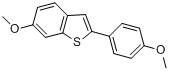 6-甲氧基-2-（4-甲氧苯基）苯並噻吩