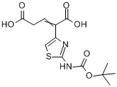 2-（2-叔丁氧羰基氨基噻唑-4-基）-2-戊烯二酸