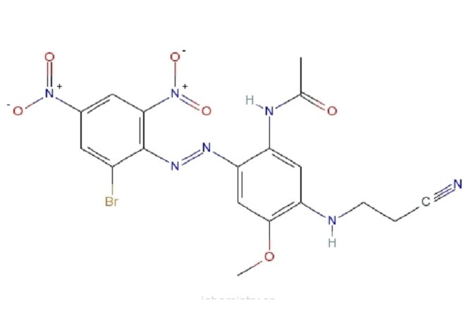 N-[2-[（2-溴-4,6-二硝基苯基）偶氮]-5-[（2-氰乙基）氨基]-4-甲氧基苯基]-乙醯胺