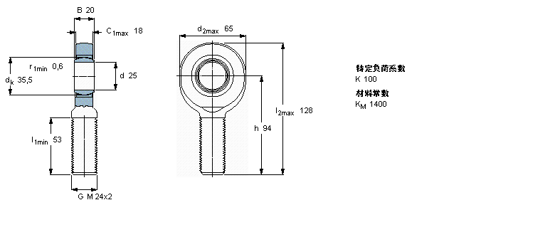 SKF SA25C軸承