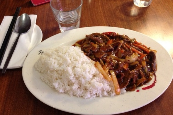 牛肉榨菜飯