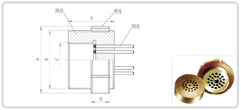 鐓頭錨具