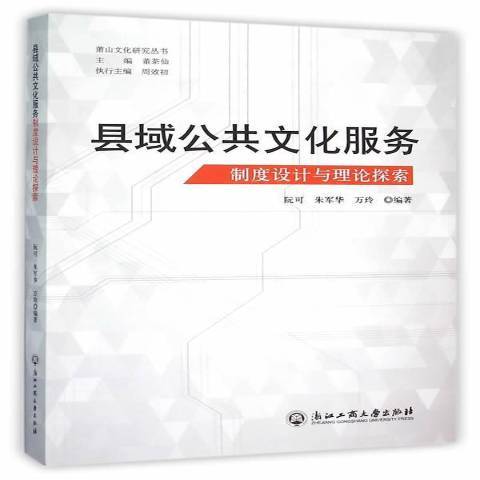 縣域公共文化服務制度設計與理論探索