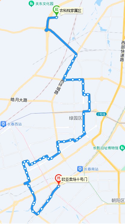 長春公交G197路