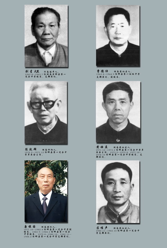 62-82年曆任校長