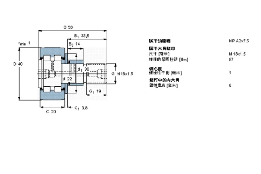 SKF PWKRE40.2RS軸承