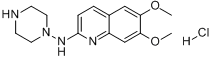 2-哌嗪基-4-氨基-6,7-二甲氧基喹唑啉鹽酸鹽