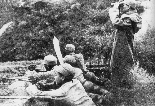 太原會戰廣陽戰鬥中八路軍115師的陣地