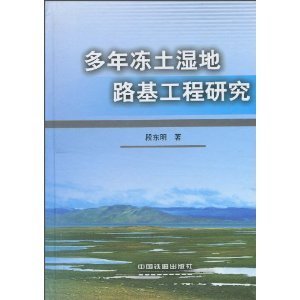 《多年凍土濕地路基工程研究》封面